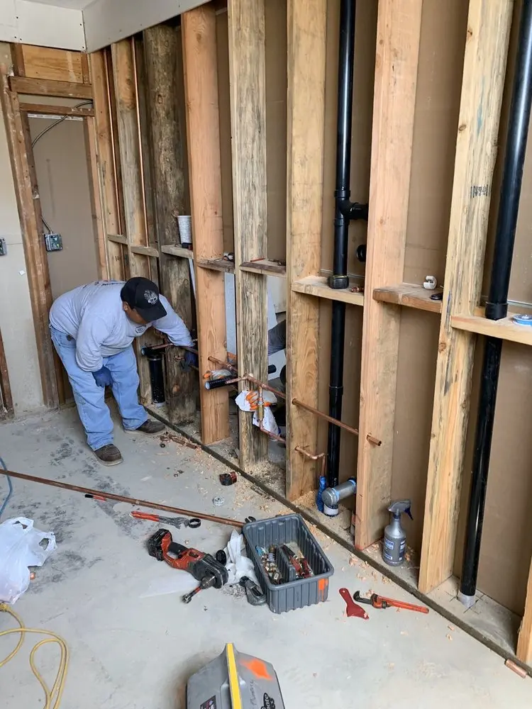 Commercial rough-in plumbing for Gas Line Repair in West Barnstable
